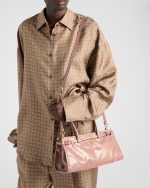 Prada Bonnie Medium Leather Handbag - Image 7